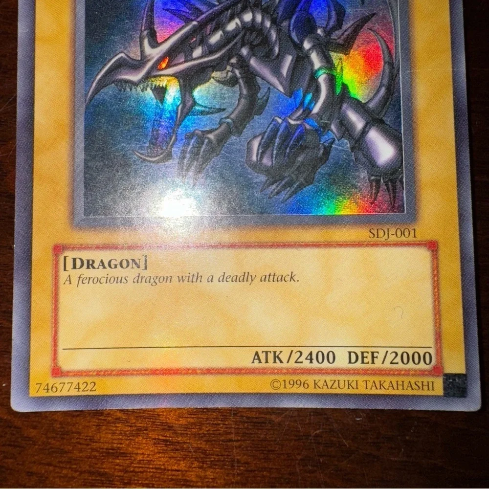 Red-Eyes B. Dragon SDJ-001 Starter Deck: Joey Unlimited Foil Card